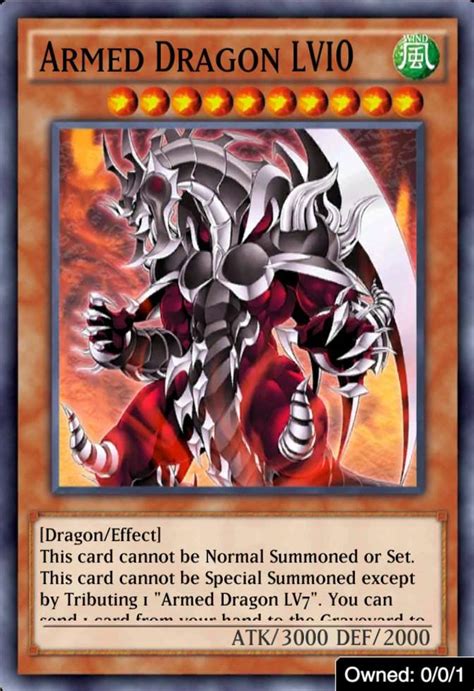 drago armato lv 10 prezzo|Singole YGO .